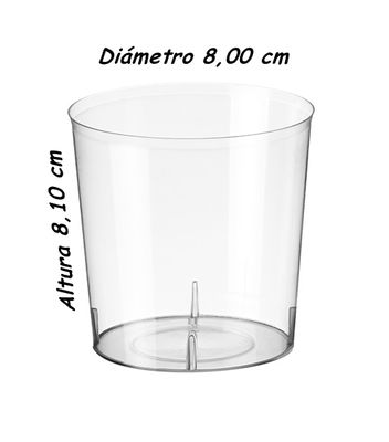 Vaso media pinta 330 ml poliestireno transparante, caja 400 unidades - Foto 2