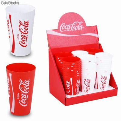 Vaso plástico Coca Cola