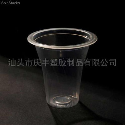 vaso plastico transparente de forma de espiral 125g