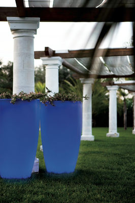 Vaso portavaso in polietilene arredo giardino Montero - Foto 3
