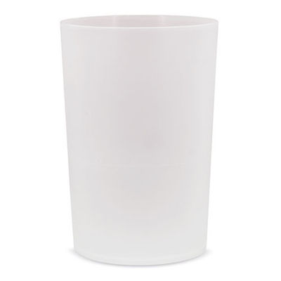 Vaso reutilizable y extrafuerte, 430 ml.