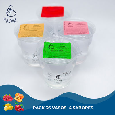 Vaso sellado Agua Saborizada Mi Alwa Sabor Limon - Foto 2