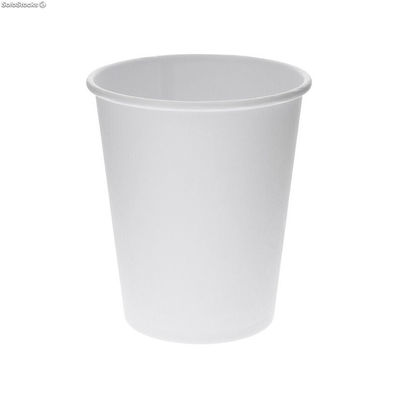 Vasos de cartón blancos café y refrescos : Dimensiones - M|9cm|240ml|8