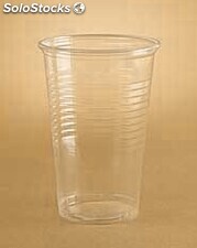 vasos de plastico de 220 cc pp transparentes o blancos