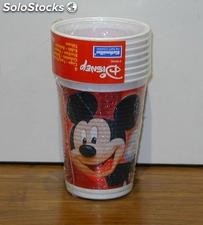 Vasos mickey mouse 8UN.