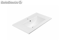 Vasque en céramique 51x39.5 pour meuble de bain de 50x38.5