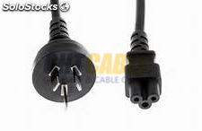 VDE plug Australia power cord para portátil O.D.:6.8mm, （0.08 28pieces） 3C