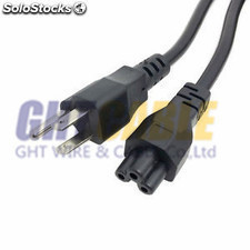 VDE plug EEUU power cord para portátil O.D.:5.6mm，（0.07 16pieces） 3C
