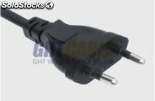 VDE plug power cord redondo O.D.:5.6mm， （0.08 28pieces） 2C&quot;