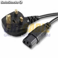 VDE plug UK power cord para computadora O.D.:5.6mm，（0.07 16pieces） 3C