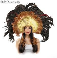 Vedette or showgirl delux headdress