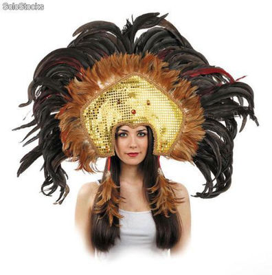 Vedette or showgirl delux headdress