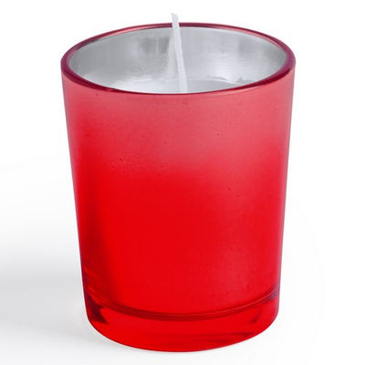 Vela aromática en vaso de cristal colorido con fragancias variadas - Foto 3