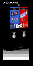vending machine , per vendere carta da sigarette lungo e corto e accendini