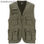 Venera vest s/l militar green ROCC91110315 - Photo 2