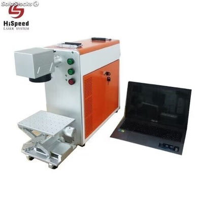 Venta caliente Máquina de marcado grabado de láser para Metal Pluma PVC Acero