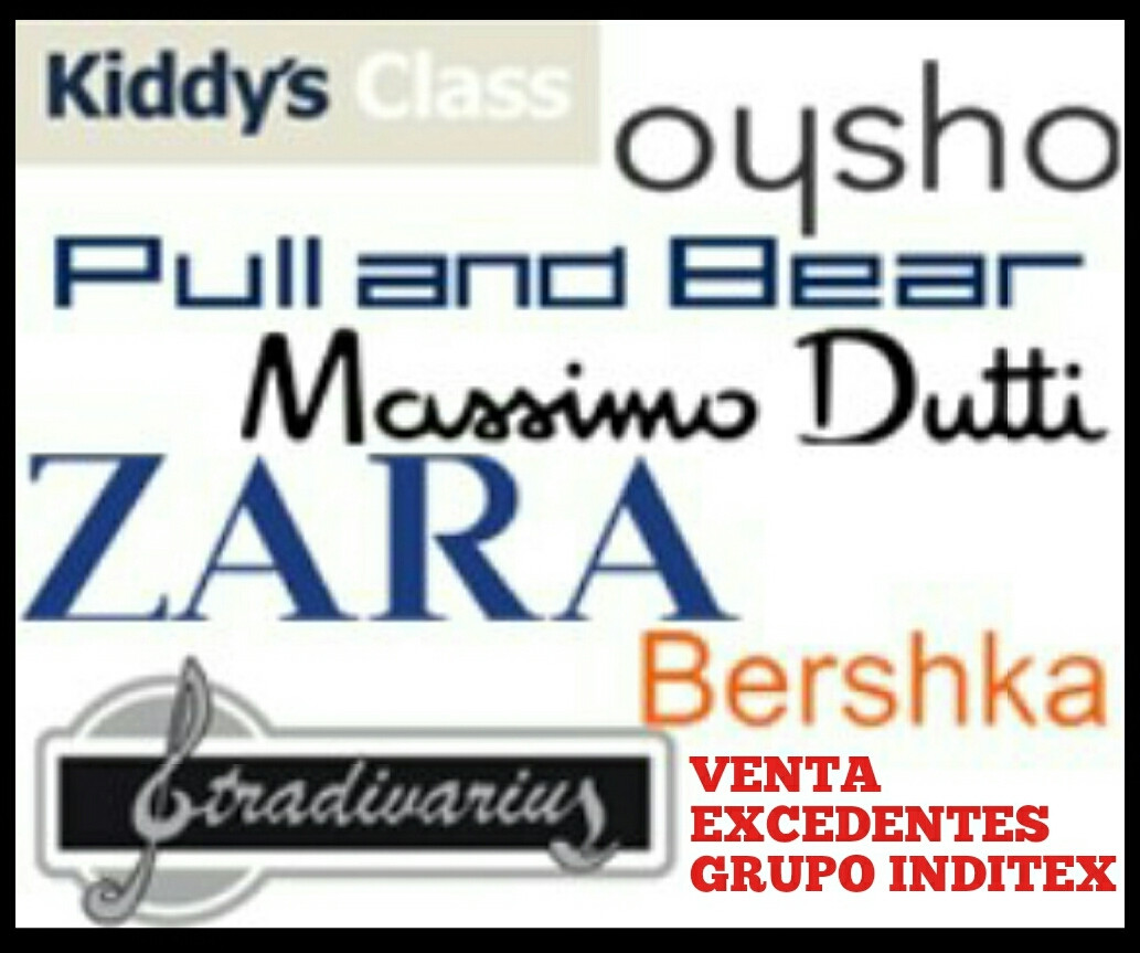 oveja Tropical creer Venta de stocks excedentes Grupo Inditex,Zara Stradivarius, Pull&Bear,