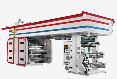 Venta impresora flexográfica tambor central 6 colores BOPP PE Plasticas Papel
