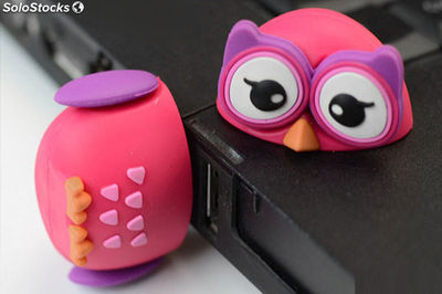 Vente chaude! hibou de bande dessinée USB pen drive USB 2.0 memory stick cadeau - Photo 2