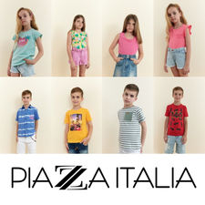 Vente en gros de vêtements d&#39;été pour enfants de la marque PIAZZA ITALIA