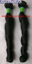 Vente gros Remy Hair Indien Naturel Spring Curly de 12&quot; a 30&quot;