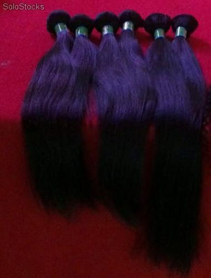Vente remy hair 100% natural straight