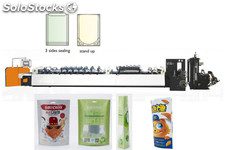 Ventes Machine de Fabrication Sachet Stand Up Pochettes Pouch