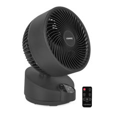 Ventilador de sobremesa - silencioso - negro | Incl. mando a distancia