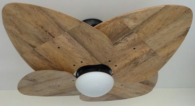 Ventilador de teto -Pás em fibra natural Olho d&#39;agua - Modelo Maresias 127v