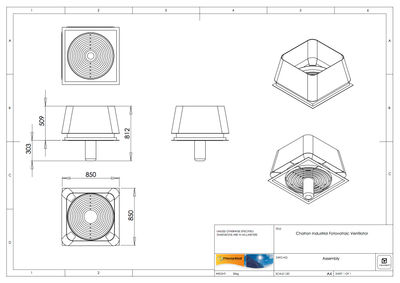 Ventilador industrial 100% solar / extractor industrial 100% solar - Foto 3