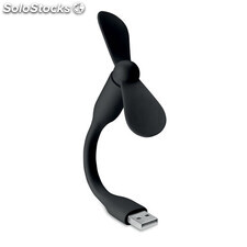 Ventilador portátil USB negro MOMO9063-03