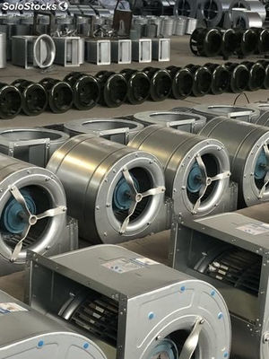 Ventiladore-extractor centrifugo con rotor exterior de doble aspiración de aire - Foto 2