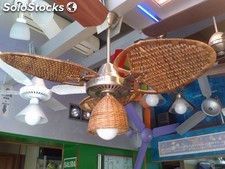 ventiladores de techo + luces decoratvos
