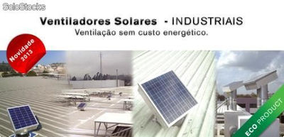 Ventiladores solares - industrial