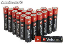 Verbatim Batterie Alkaline, Micro, AAA, LR03, 1.5V - Premium (20-Pack)