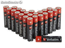 Verbatim Batterie Alkaline, Micro, AAA, LR03, 1.5V - Premium, Box (24-Pack)
