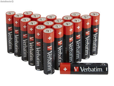 Verbatim Batterie Alkaline, Mignon, AA, LR06, 1.5V - Premium, Box (24-Pack)