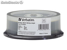 Verbatim m-disc bd-r 25GB/1-4x Cakebox (25 Disc) - Archivmedium