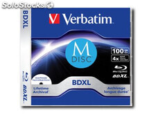 Verbatim m-disc bd-r xl 100GB/1-4x Jewelcase (1 Disc) - Archivmedium