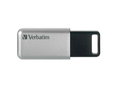 Verbatim Secure Pro 32GB usb 3.0 (3.1 Gen 1) usb-Anschluss Typ a Silber