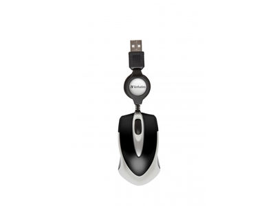 Verbatim USB Maus Go Mini Optical Travel schwarz retail 49020