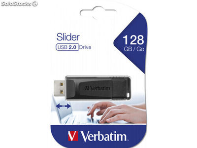 Verbatim usb-Stick 128GB Store n Go Slider USB2.0 49328