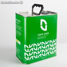 Verde Gaién - 2 L. Aceite de oliva virgen extra ecológico de cosecha temprana