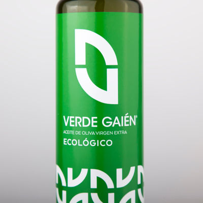 Verde Gaién - 250 ml. Aceite de oliva virgen extra ecológico de cosecha temprana - Foto 2