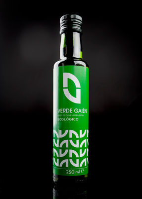 Verde Gaién - 250 ml. Aceite de oliva virgen extra ecológico de cosecha temprana - Foto 3