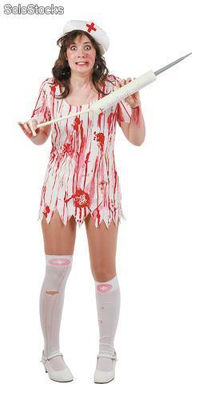 Verrückte Krankenschwester Kostüm