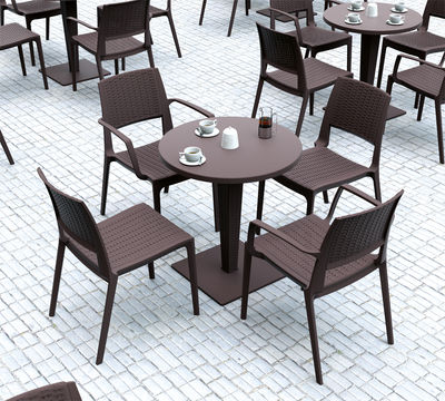 Vertige Chaise terrasse restaurant - Résine tressée CHR