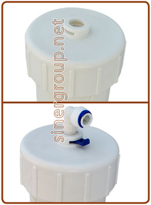 Vessel for reverse osmosis membrane 3012 - 300GPD quick fittings connections cli - Foto 3