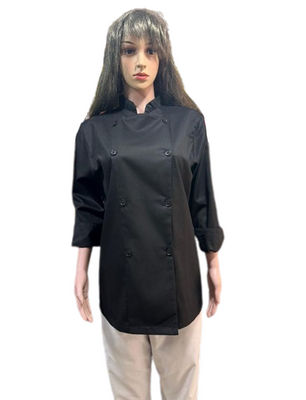 veste de cuisine pour femmes avec manches personnalisables - qualité supérieure