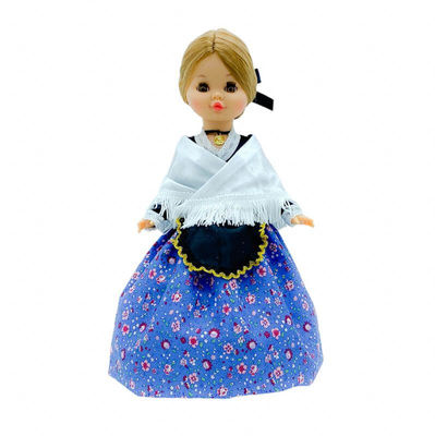 Vestido Baturra muñeca colección Sintra, Simona Folk Artesanía, Mari&#39;s, Pepa&#39;s,